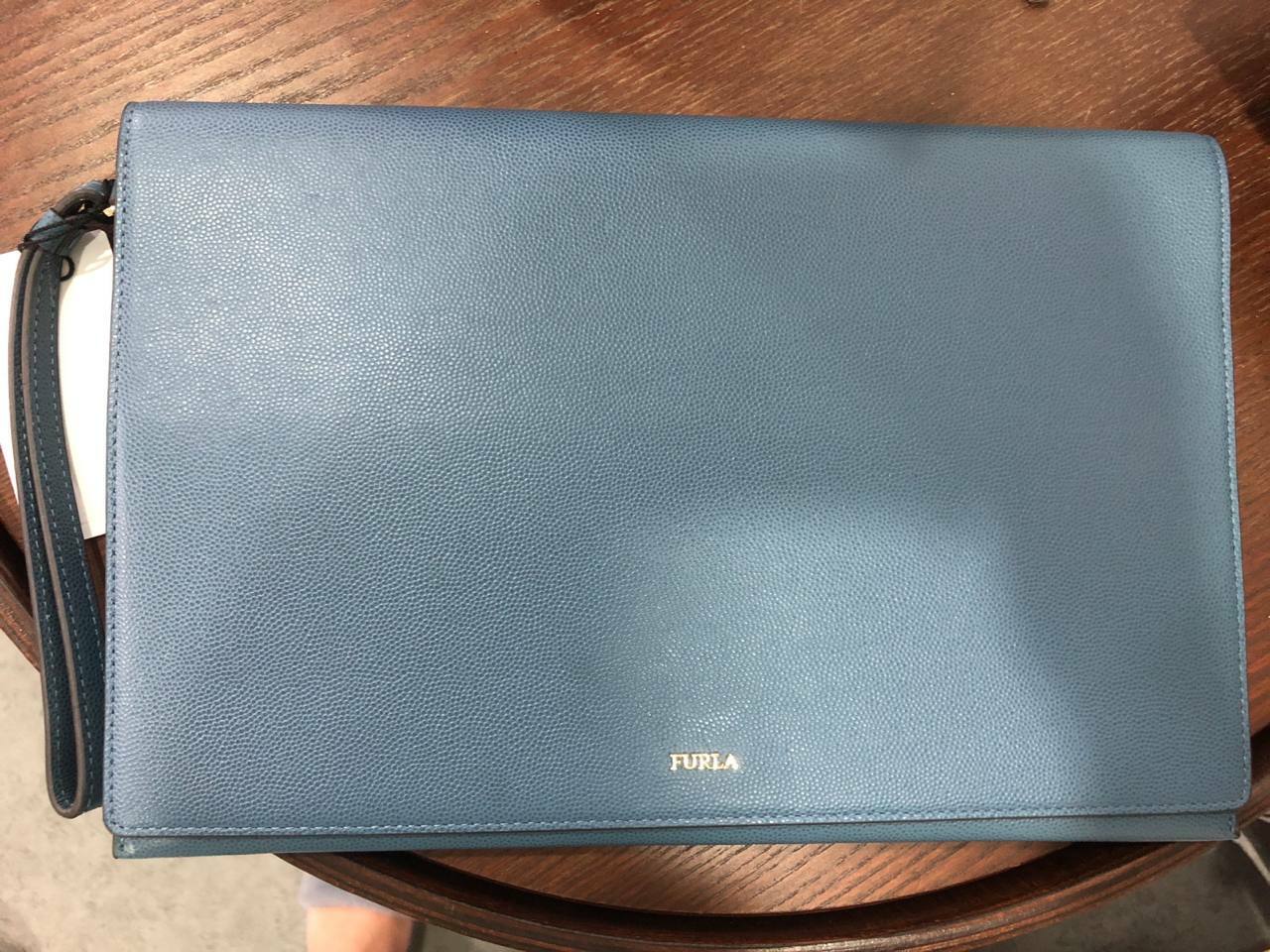[S] FURLA W3E00-1-007-20 CN-E BABYLON CLUTCH BAG,COLOR PIOMBO f, 8050560244019 (SF159)