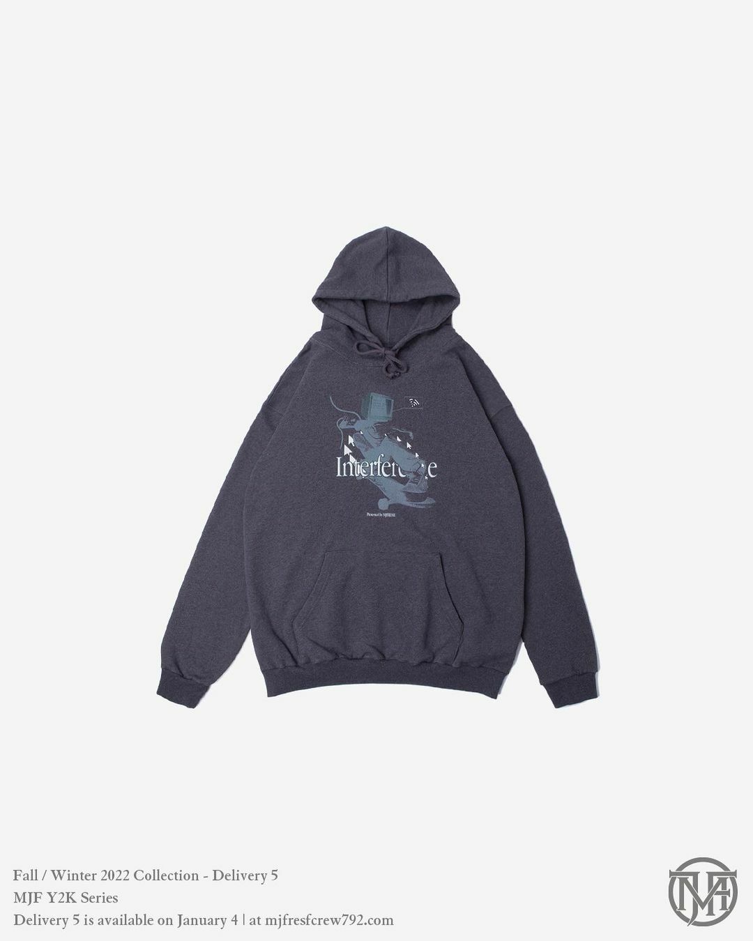 【車庫服飾】MJFRESH MJF Interference Hoodie 圖案帽T