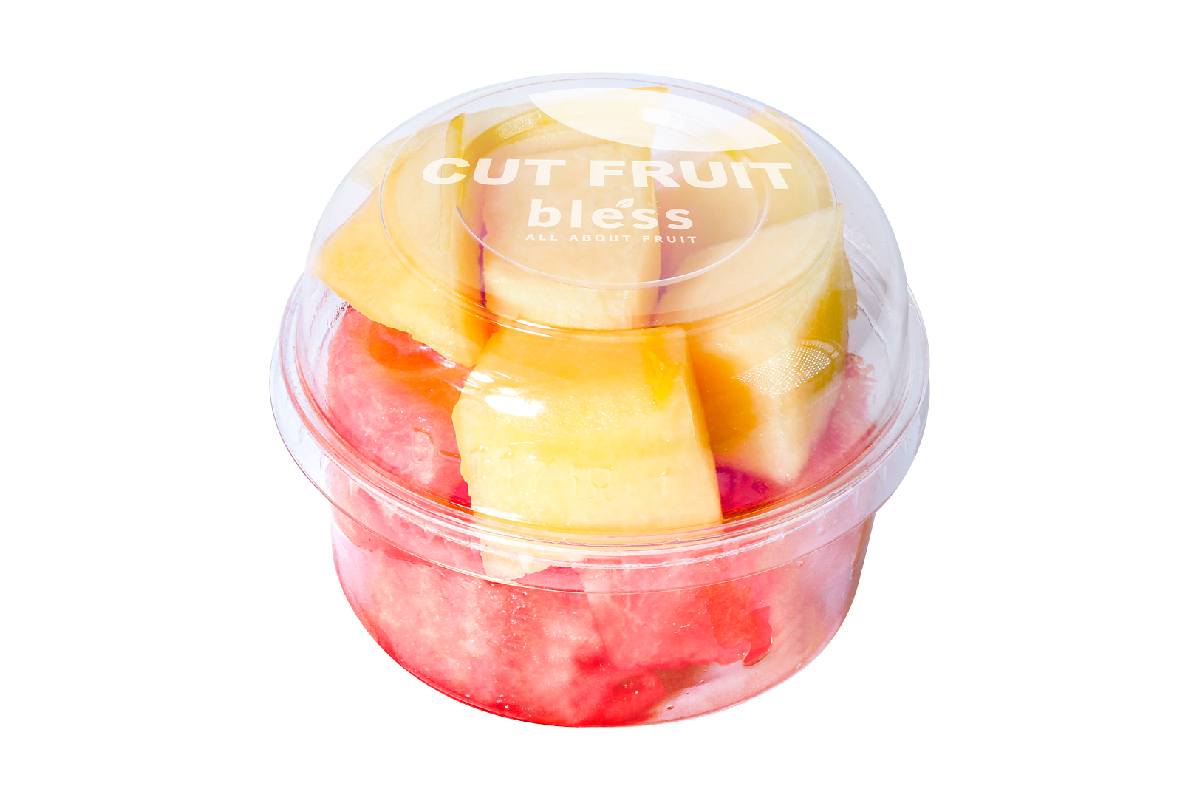 赤紅二重奏果碗（西瓜赤蜜瓜）