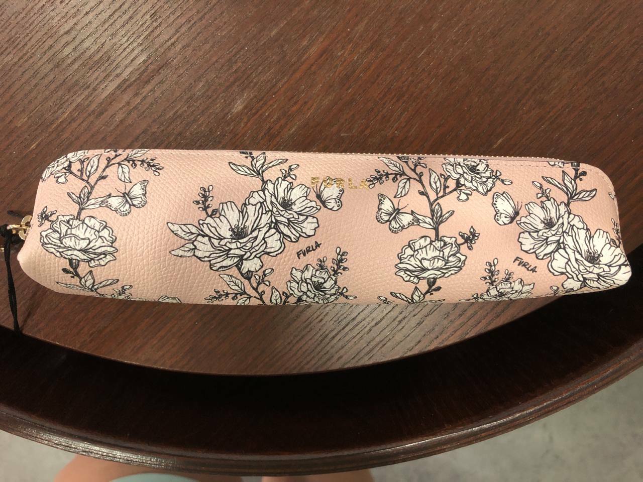 [S] FURLA EBP1UNO-AFR000 CN-E BABYLON PENCIL POUCH,CANDY ROSE, 8050560807337 (SF163)