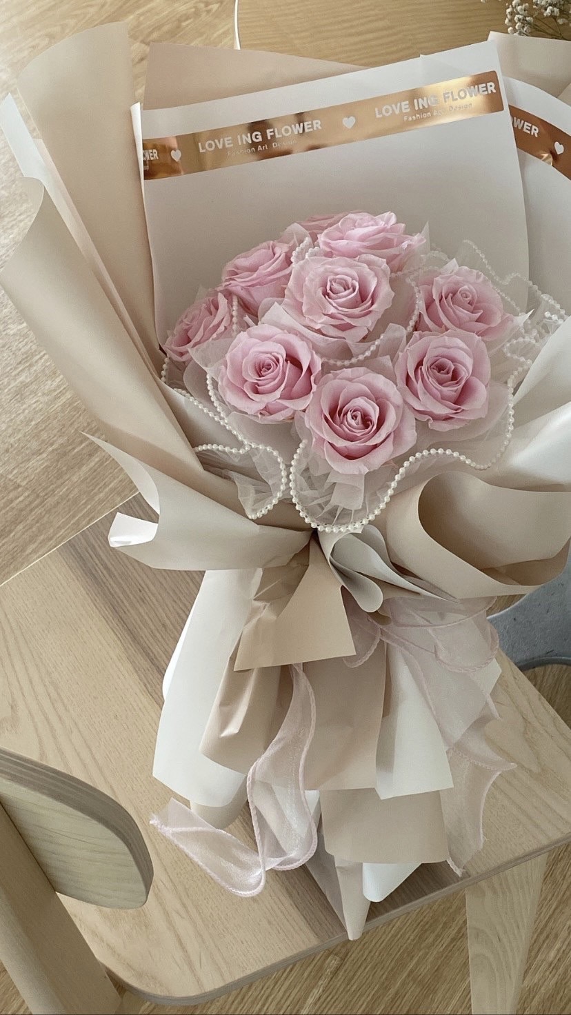 韓系永生花束-愛的宣言