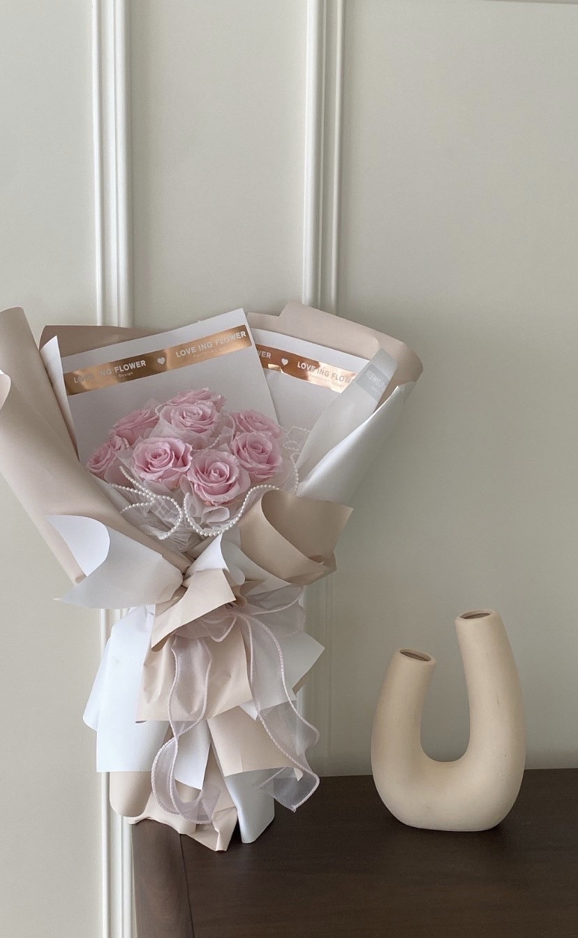 韓系永生花束-愛的宣言