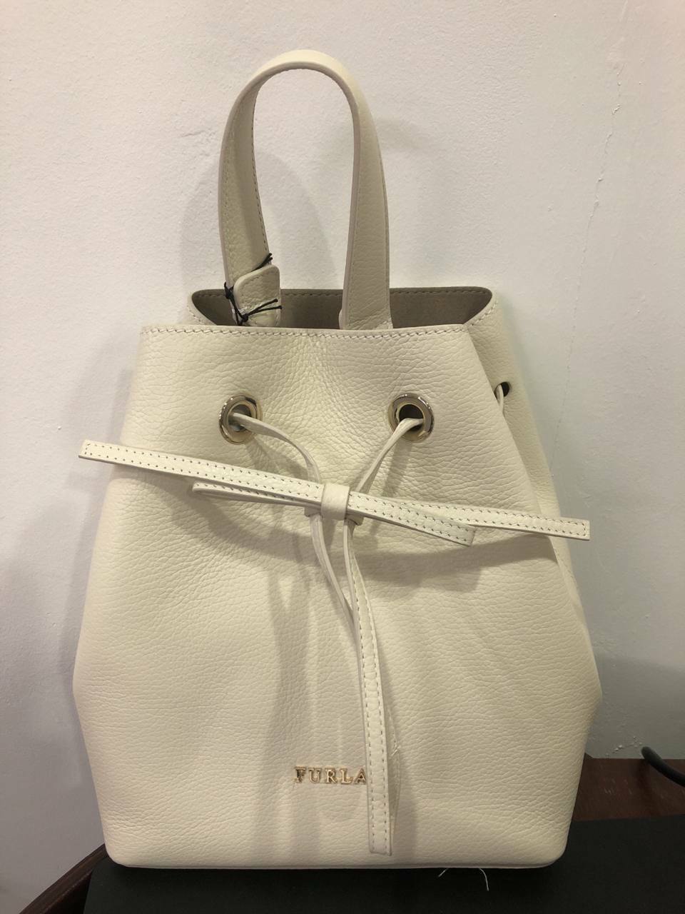 [S] FURLA BLE3CSZ-BX0136 COSTANZA S DRAWSTRING BUCKET BAG,VITELLO ST.ERACLE A PETALO, 8050597014227 (SF170)