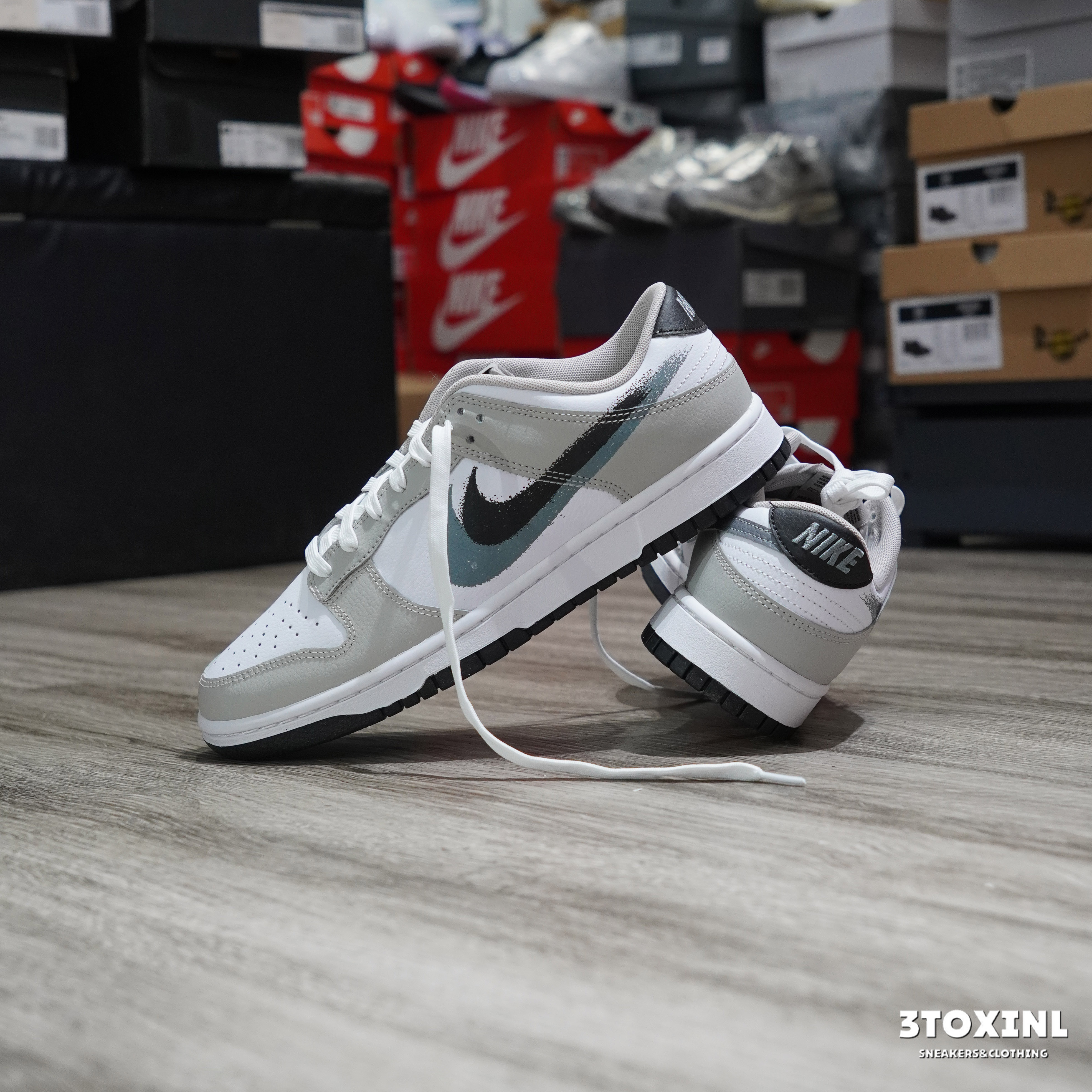 (現貨) Nike Dunk Low - Stencil Swoosh