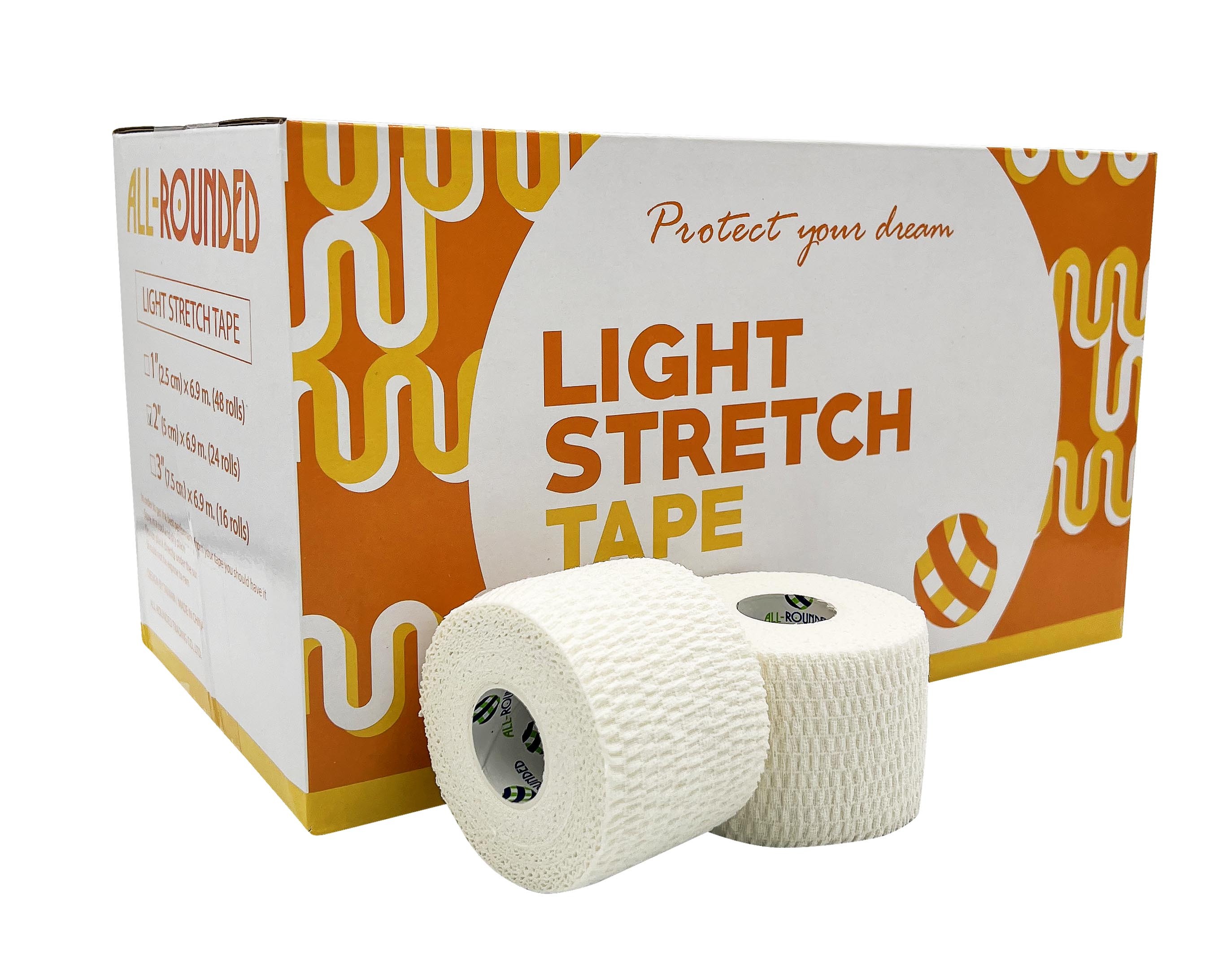 ALL-ROUNDED 2吋 運動輕彈貼布  單卷賣場