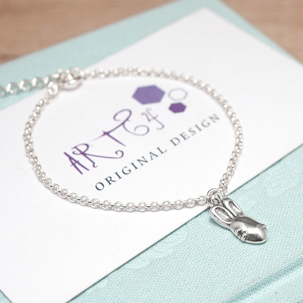 蘿蔔兔 925純銀手鍊 兔年幸運小物