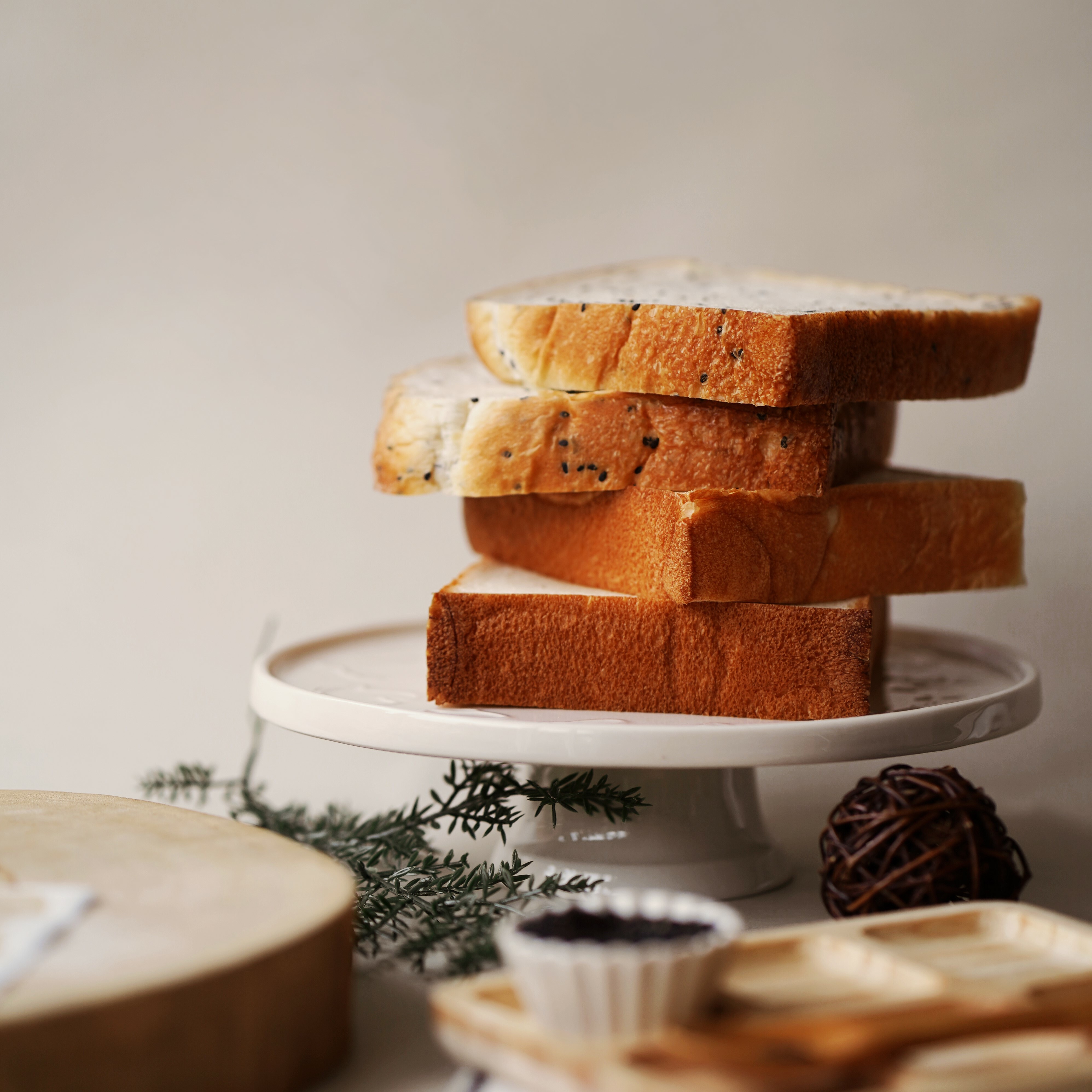 【 蜂蜜芝麻生吐司 單片獨享包 】