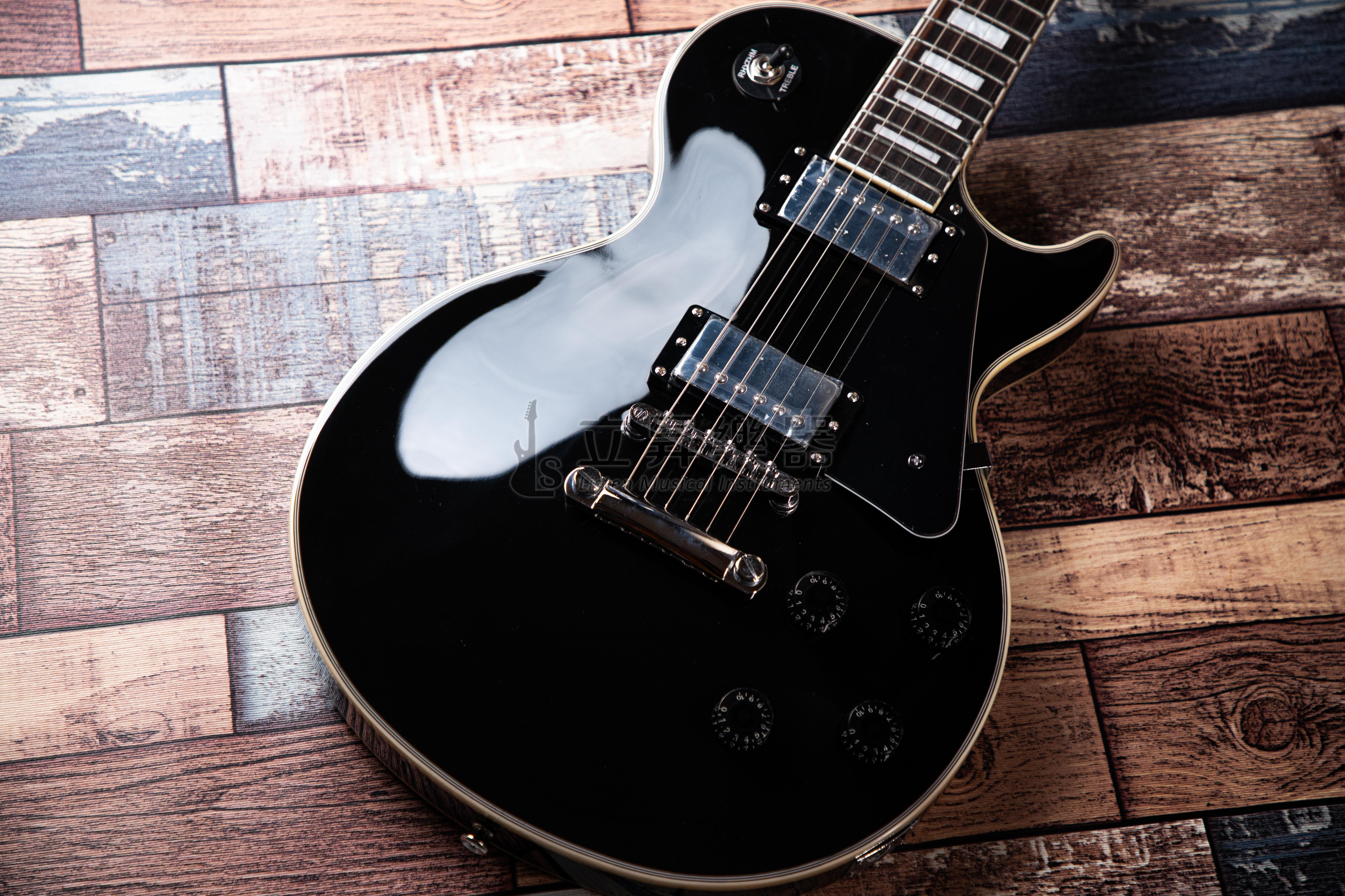 Bensons 電吉他 Les Paul Custom 黑色 入門款 第 3 張圖片｜三峽吉他 / Bass