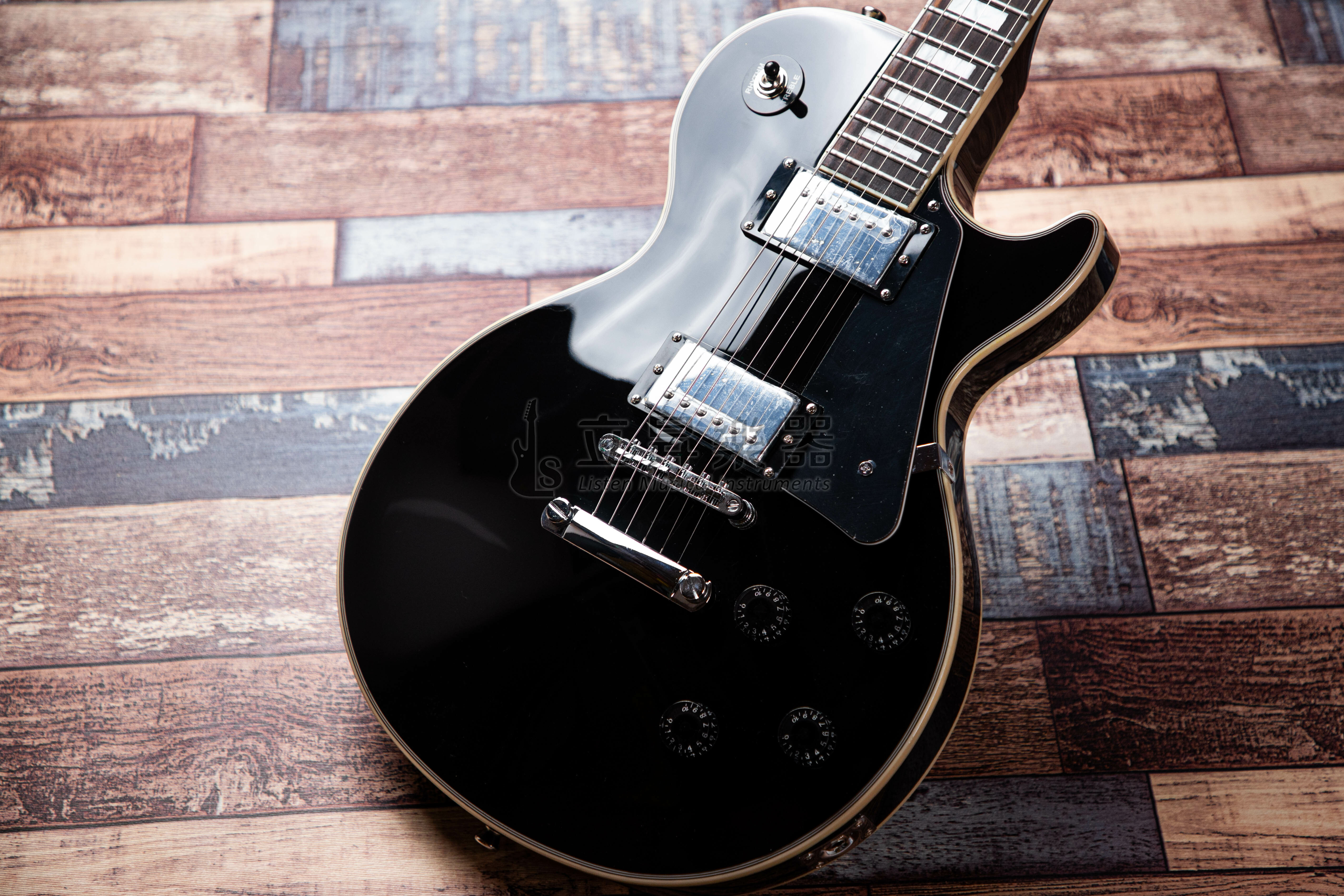 Bensons 電吉他 Les Paul Custom 黑色 入門款