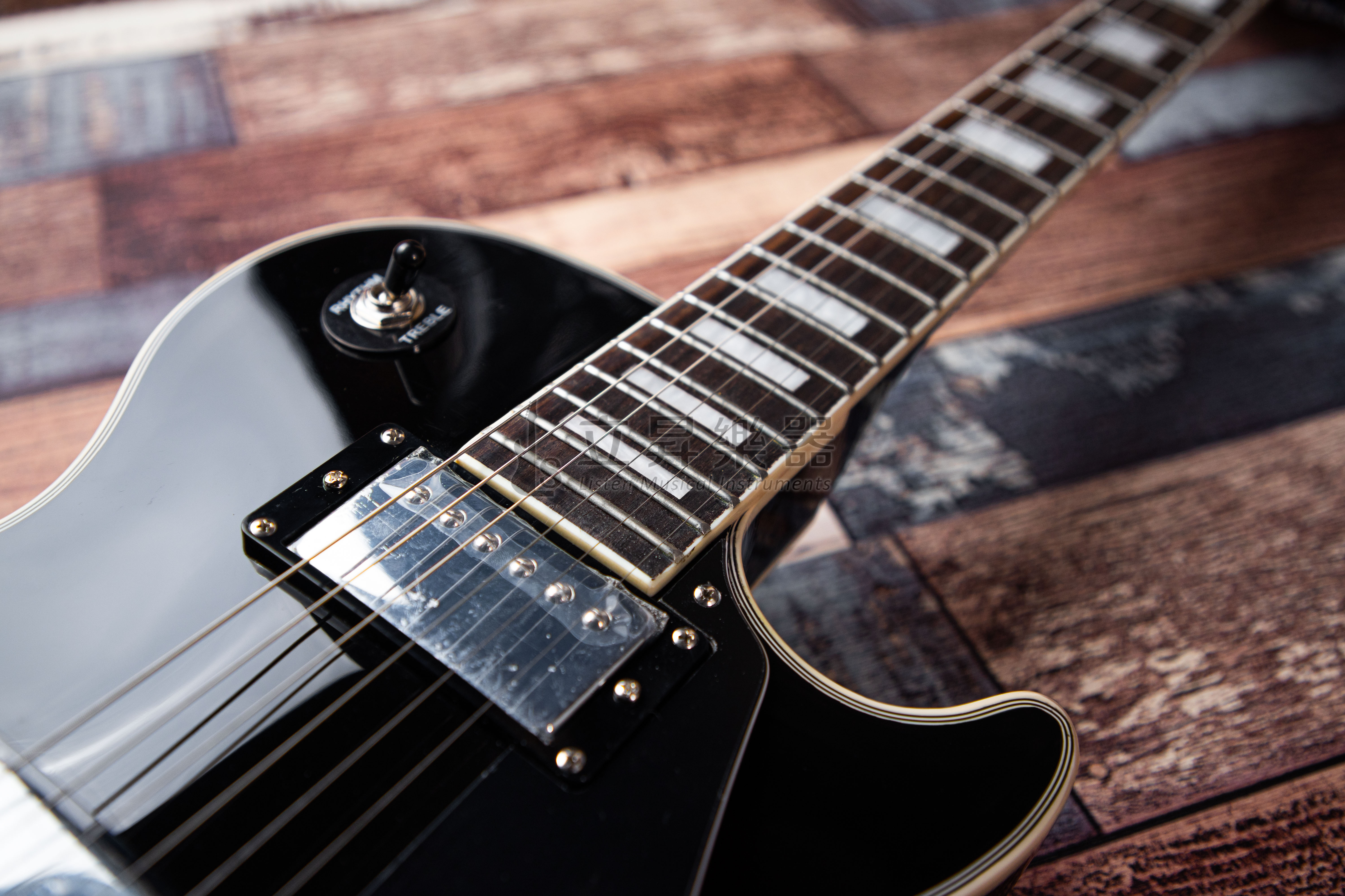 Bensons 電吉他 Les Paul Custom 黑色 入門款 第 4 張圖片｜三峽吉他 / Bass