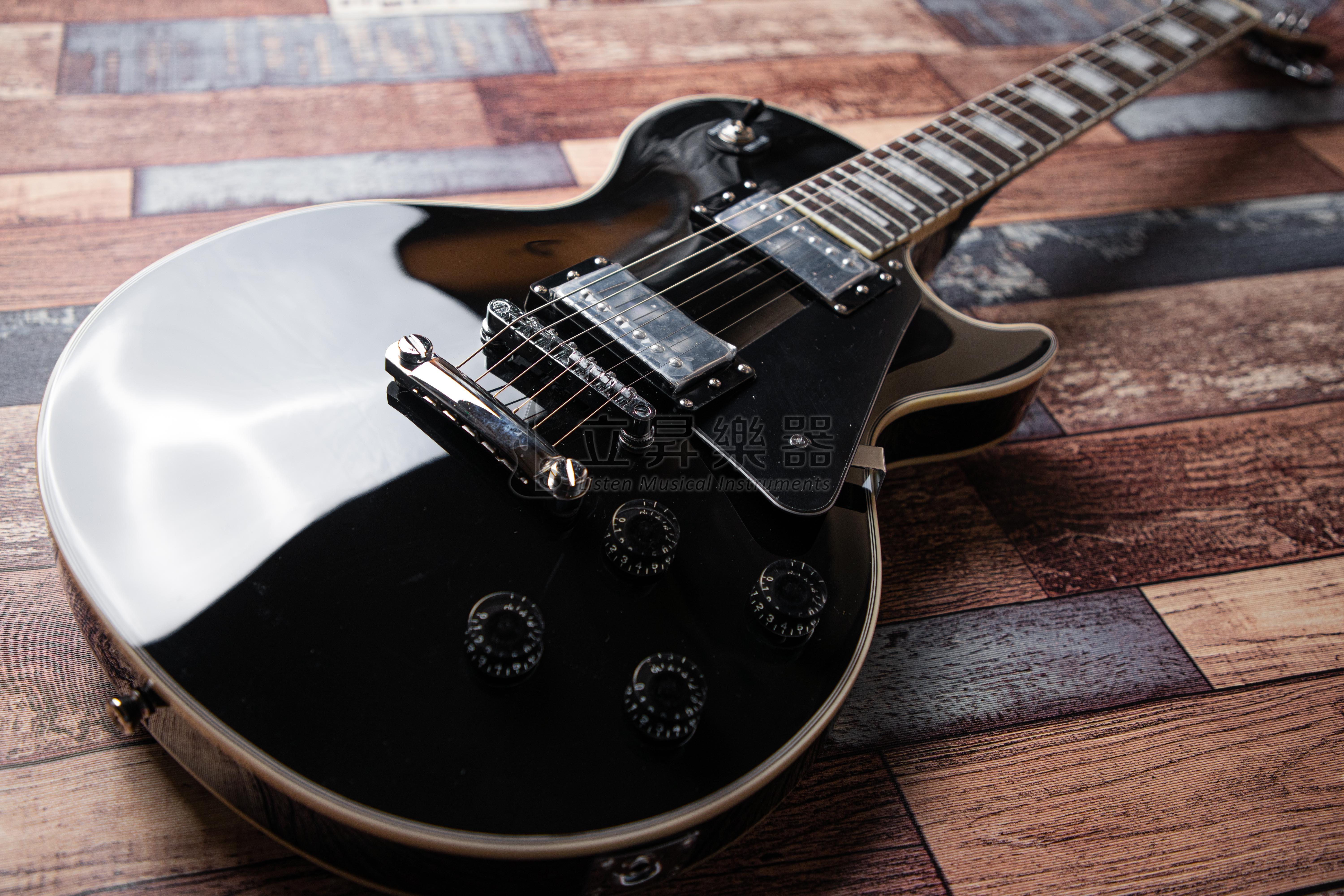 Bensons 電吉他 Les Paul Custom 黑色 入門款