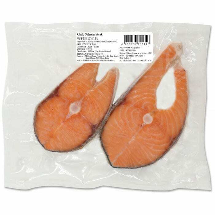 M2: 智利三文魚扒(2件裝) 400g