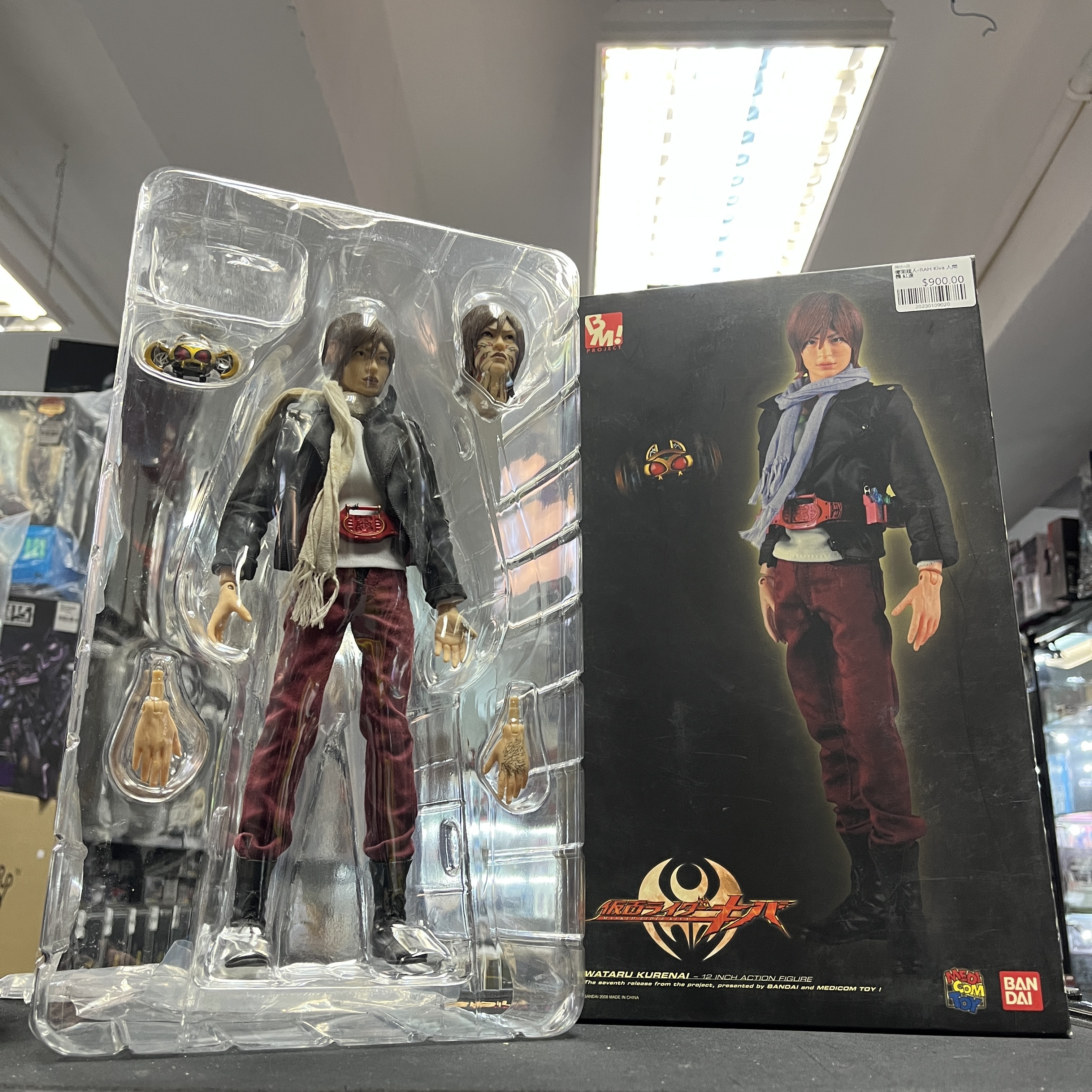 幪面超人-RAH Kiva 人間體 紅渡