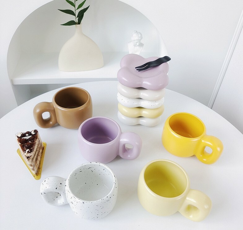 《1569》ins花朵胖胖杯組