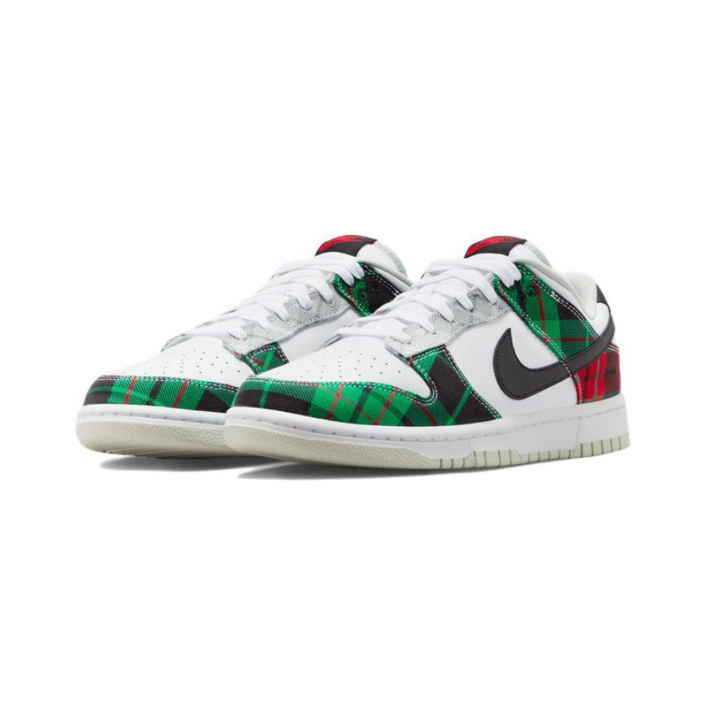 Nike Dunk Low Tartan Plaid 紅綠格子 聖誕樹  DV0827-100