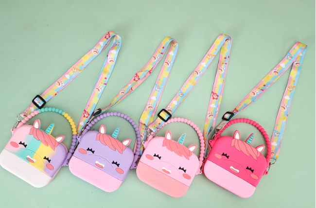 儿童硅胶零钱包