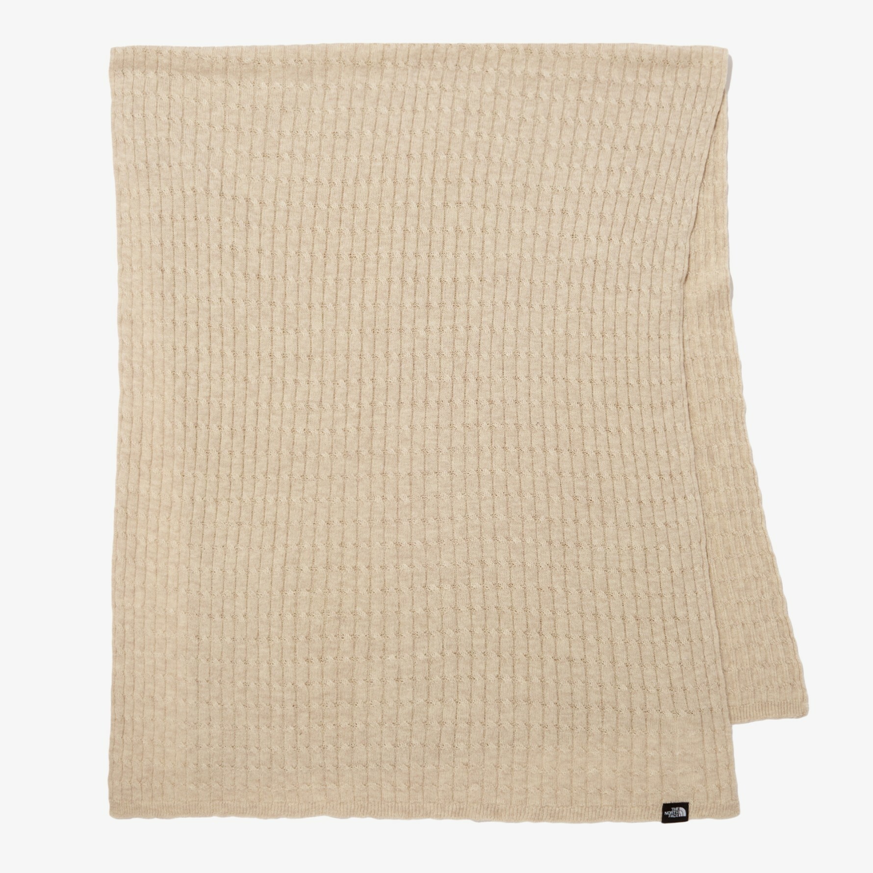 THE NORTH FACE WOOL SHAWL 羊毛 披肩 米 NA5IN60B
