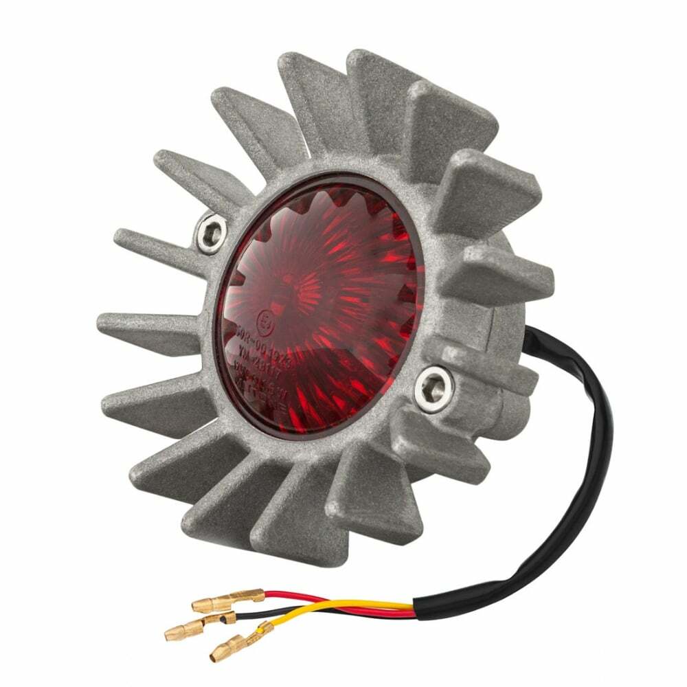 Motone LED 尾燈 鰭片 - 鑄鋁灰