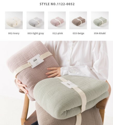 日本OEKO-TEX認證純棉11層紗毯