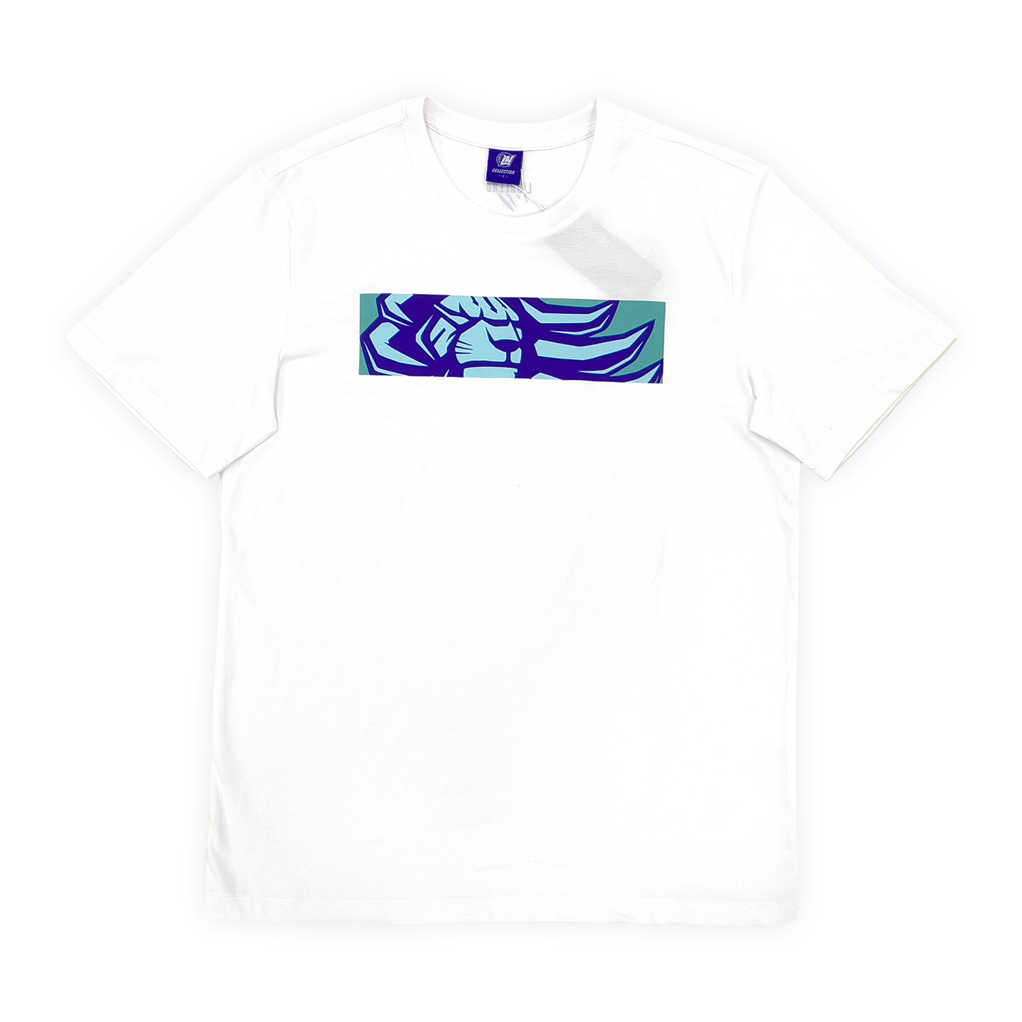 22-23 跳色大獅應援短TEE｜白 (此促銷應援TEE商品不開放免費燙印)