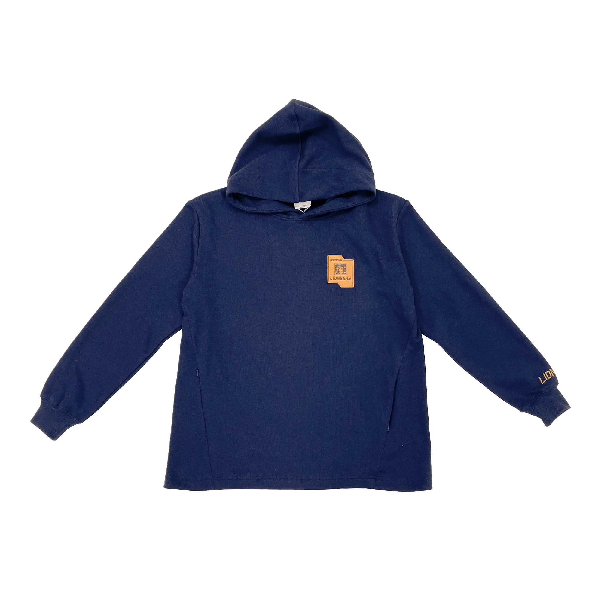 22-23 麂皮獅頭刷毛針織帽TEE｜藏青