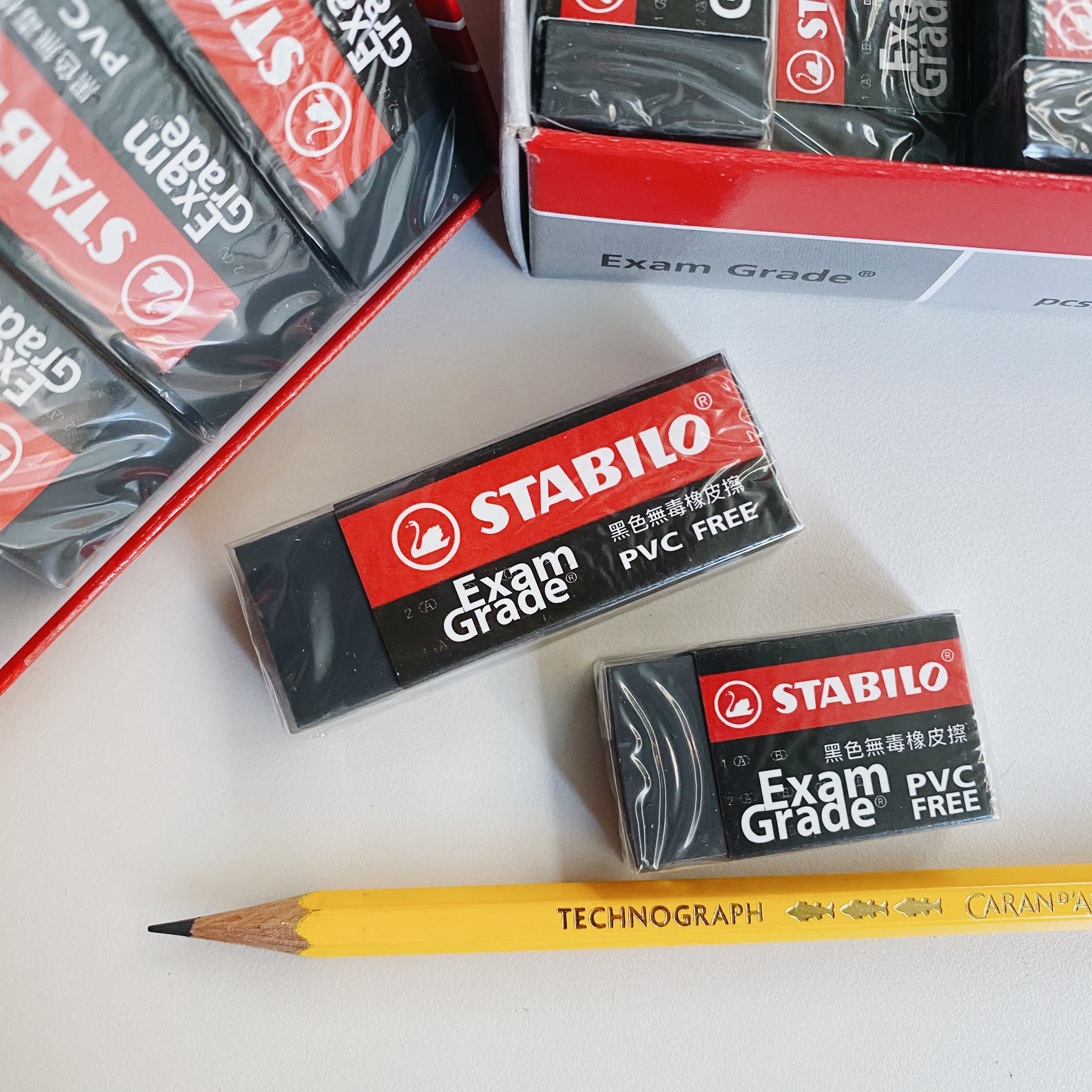 黑色 環保無毒橡皮擦 ｜德國STABILO