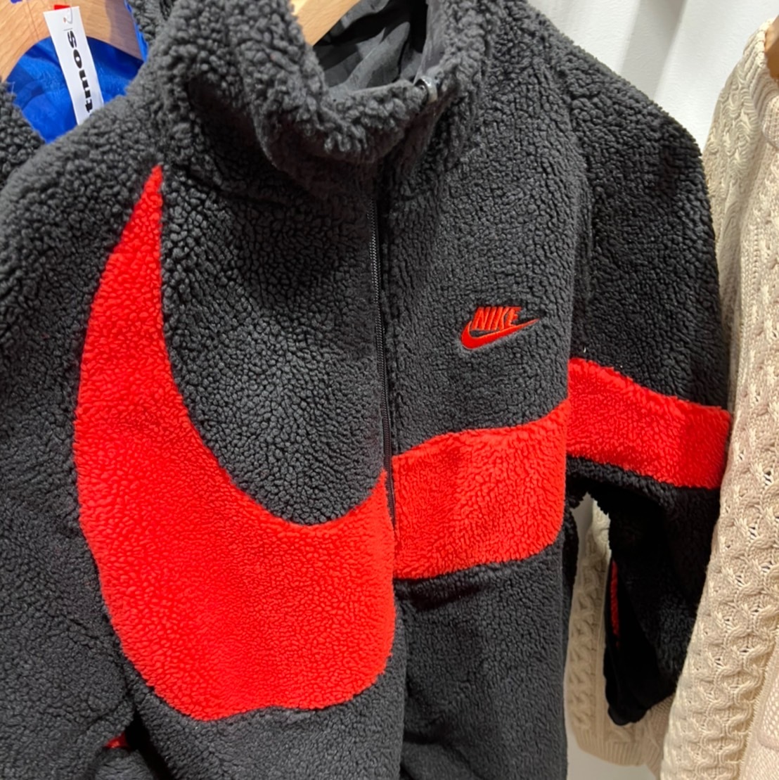 Nike Big Swoosh 大Logo 雙面穿 夾克 外套 日本限定