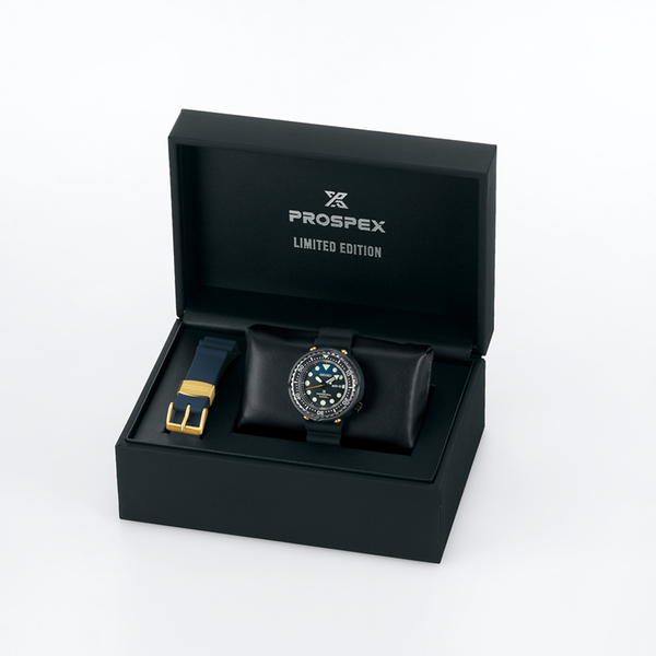 萬年鐘錶 - SEIKO PROSPEX    MARINEMASTER 鮪魚罐頭35周年限量復刻1986 飽和潛水1000米石英潛水錶  S23635J1 / 7C46-0AR0B  錶徑49.4MM  *NEW