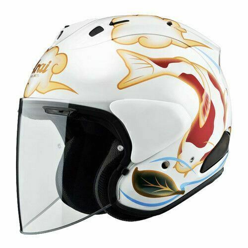 ARAI VZ-RAM Nishikigoi WHITE