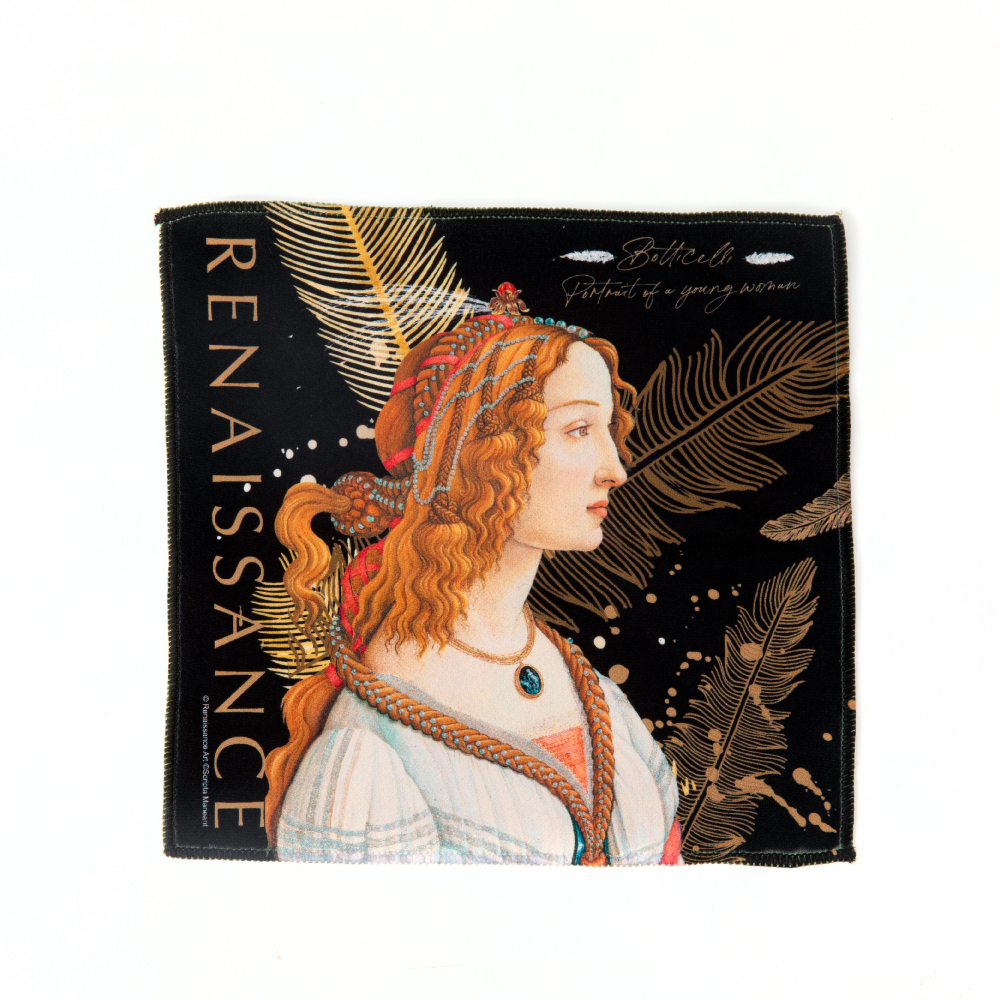 文藝復興小方巾｜波提且利《年輕女子》