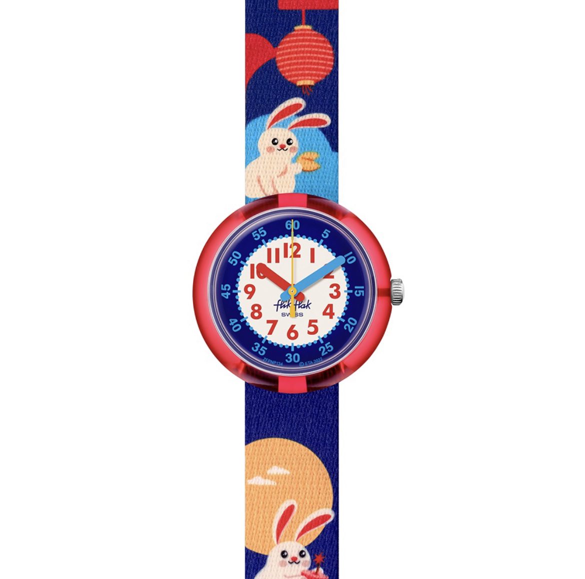 【Swatch - Flik Flak】2023兔年限定款 FPNP134 32mm  現代鐘錶