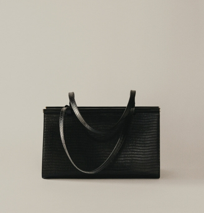 [韓国]◆TOUT Y EST◆SAC PARALLELE LIZARD◆パラレル バッグ◆ 韓国]◇TOUT Y EST◇SAC PARALLELE LIZARD◇パラレル バッグ