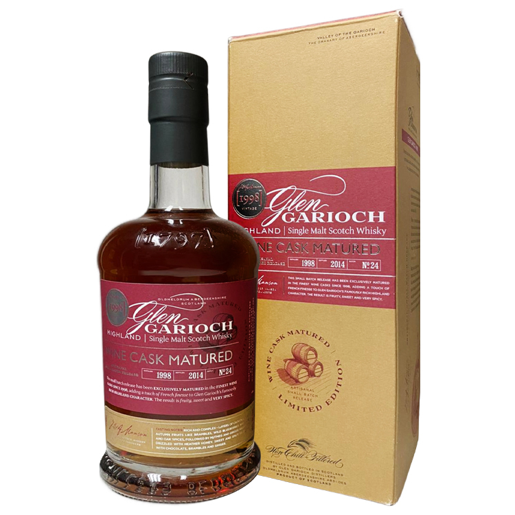 Glen Garioch 1998-2014 Wine Cast Matured 48%
