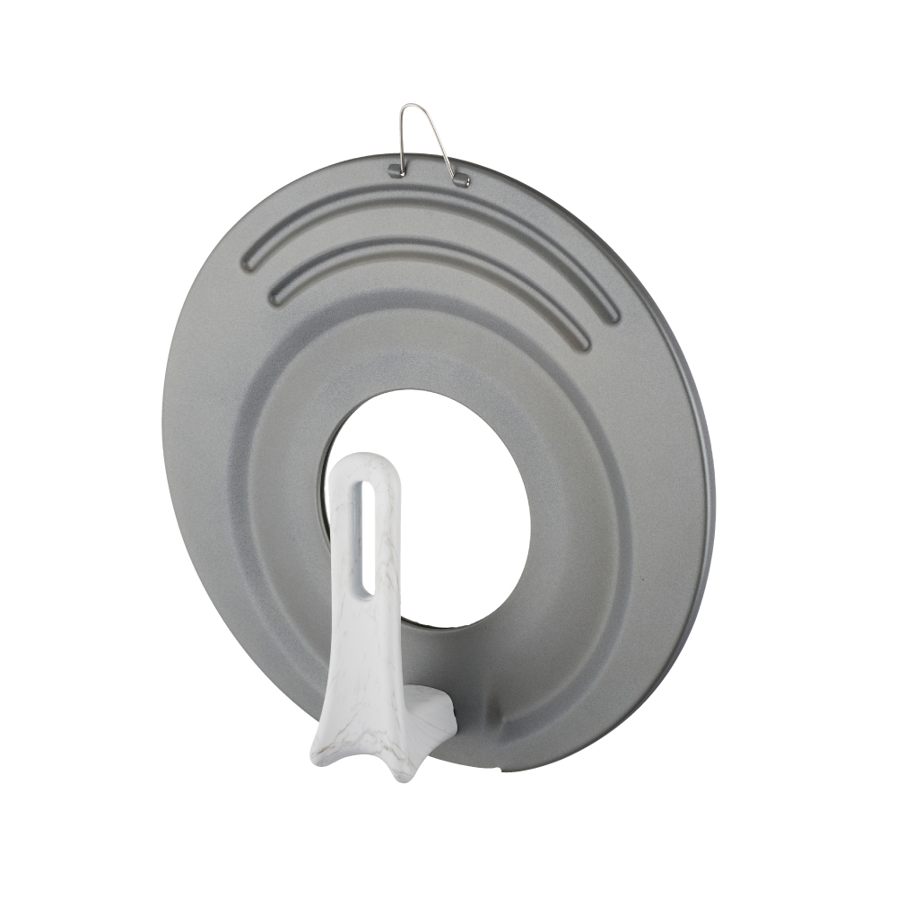 【日本和平】ZENKOUKIN超輕量抗菌可站立透視鍋蓋/適用18~22cm鍋具/RE-7337/質感灰