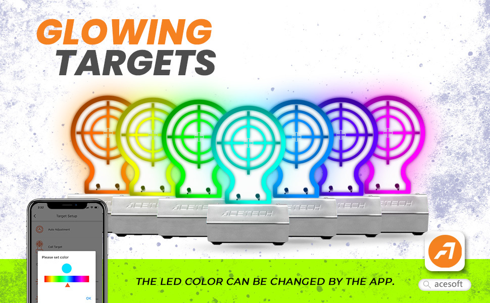 Acetech AceTarget S | Glow Flip Targets