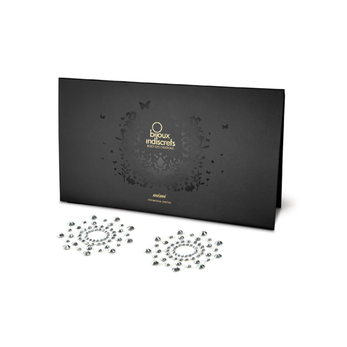 Bijoux Indiscrets Mimi 乳貼 (銀色/黑色)