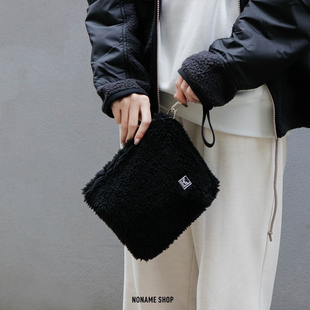 HELLY HANSEN 搖粒絨 手拿 收納 包包 兩色