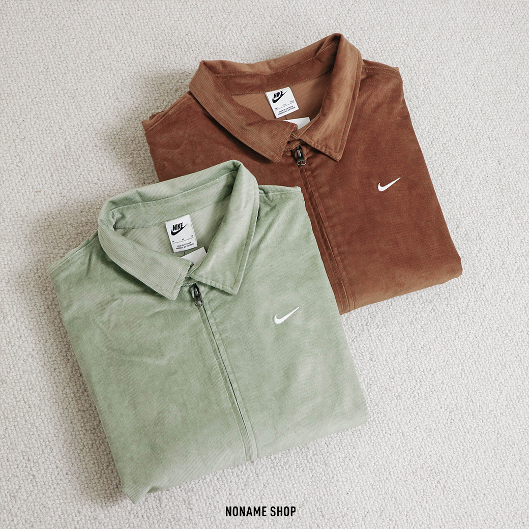 NIKE 小勾 燈芯絨 工裝外套 夾克 兩色 (男款)