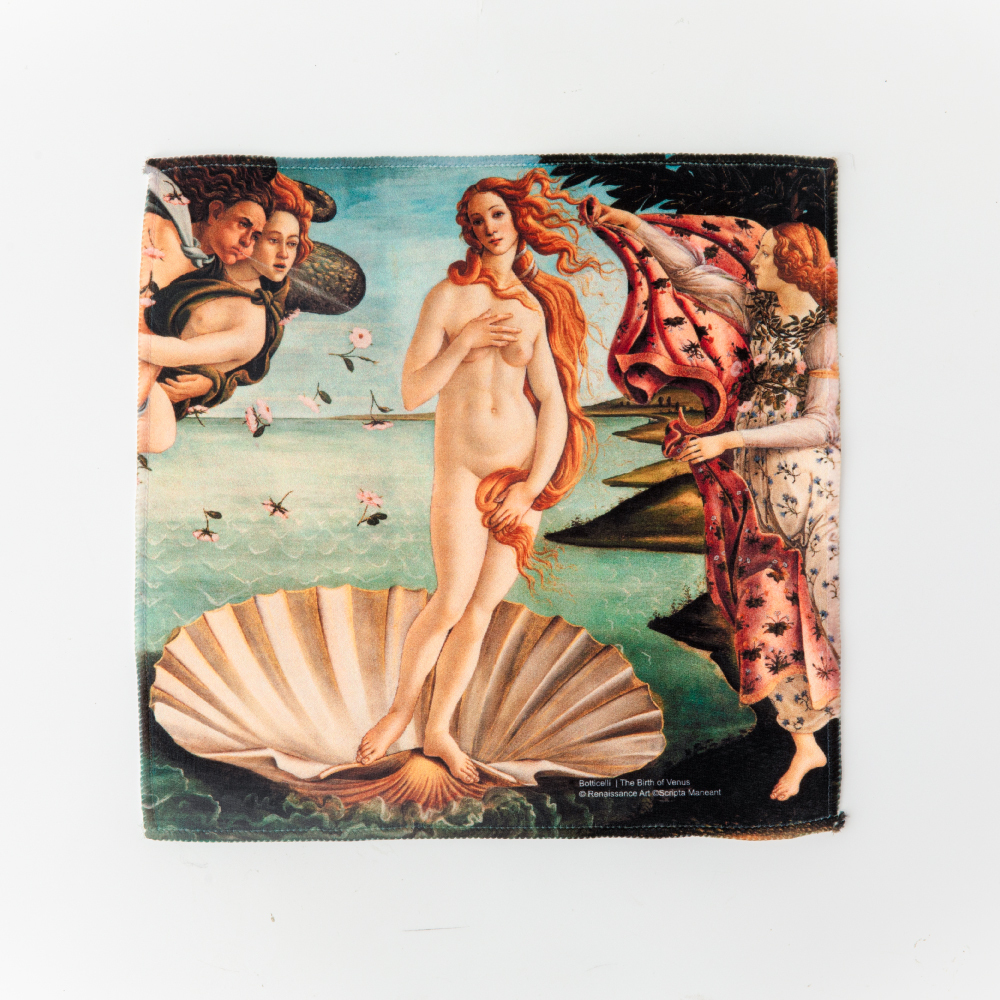 文藝復興小方巾｜波提且利《維納斯的誔生》