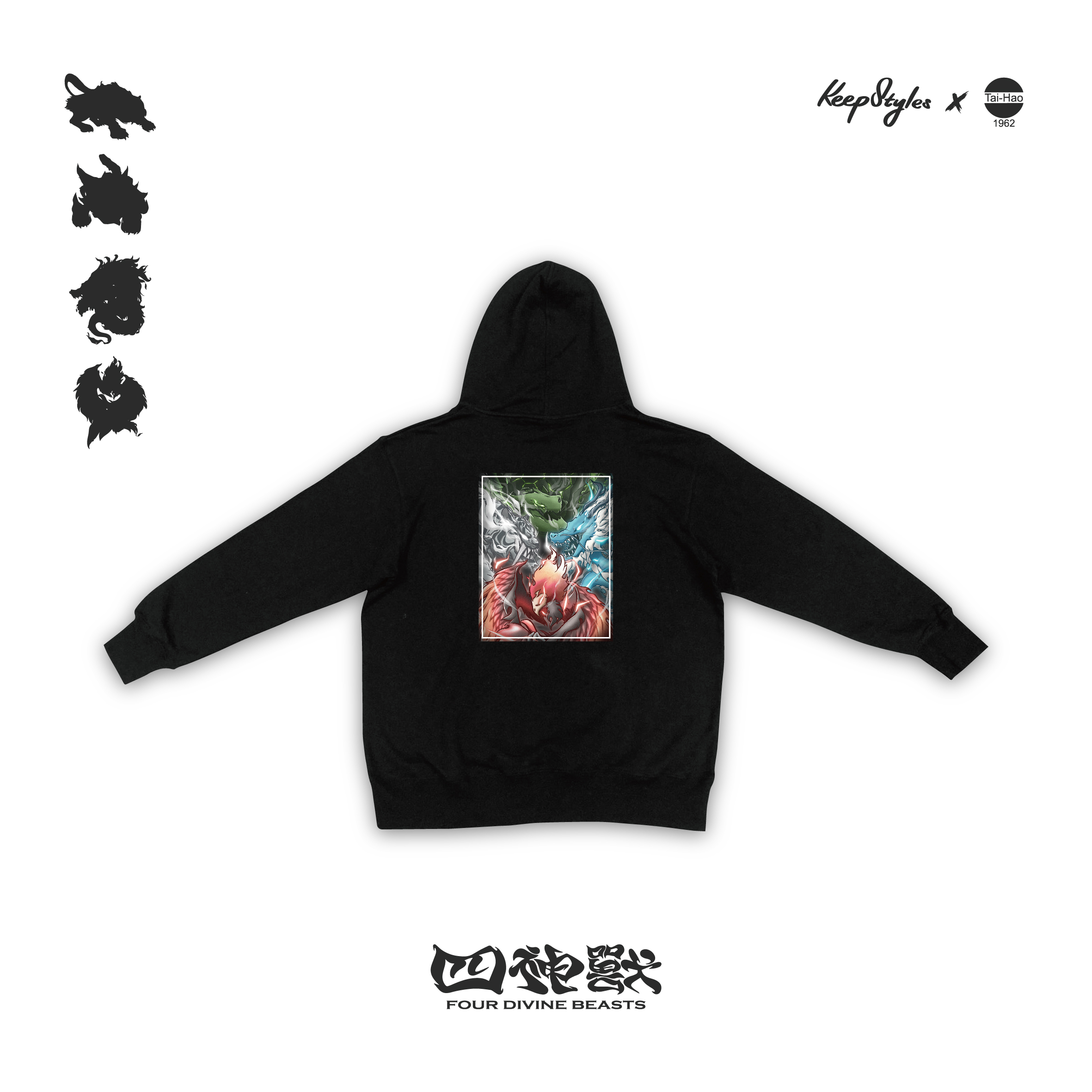 四神獸FOUR DIVINE BEASTS Oversize 帽T
