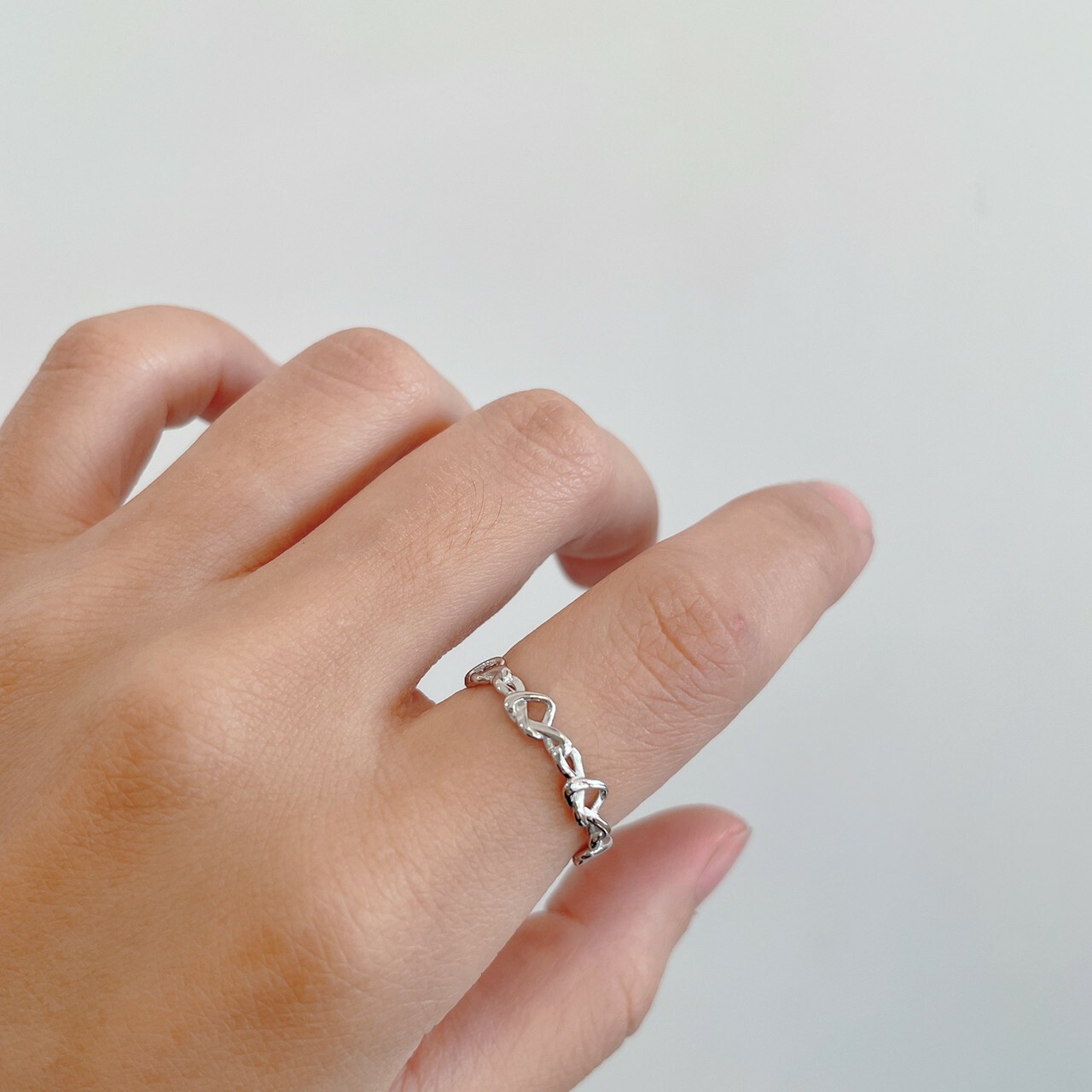 │簡約│初心 • 開口戒 • 純銀戒指 • 可碰水 • 抗過敏 S925