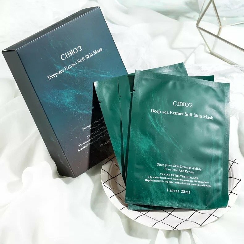 泰國CIBIO’2深海魚子嫩膚深層鎖水面膜 (一盒十片)