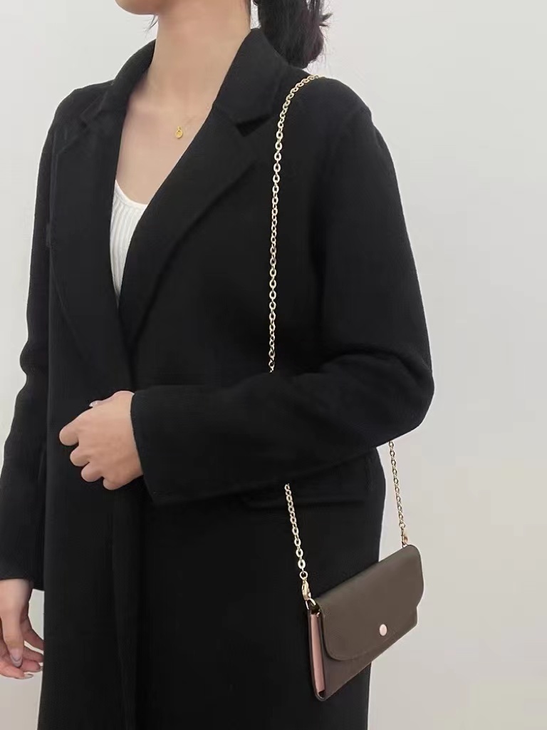 豆豆錢包改造透明內膽斜鏈條|預購商品下單訂製需耐心等待14天