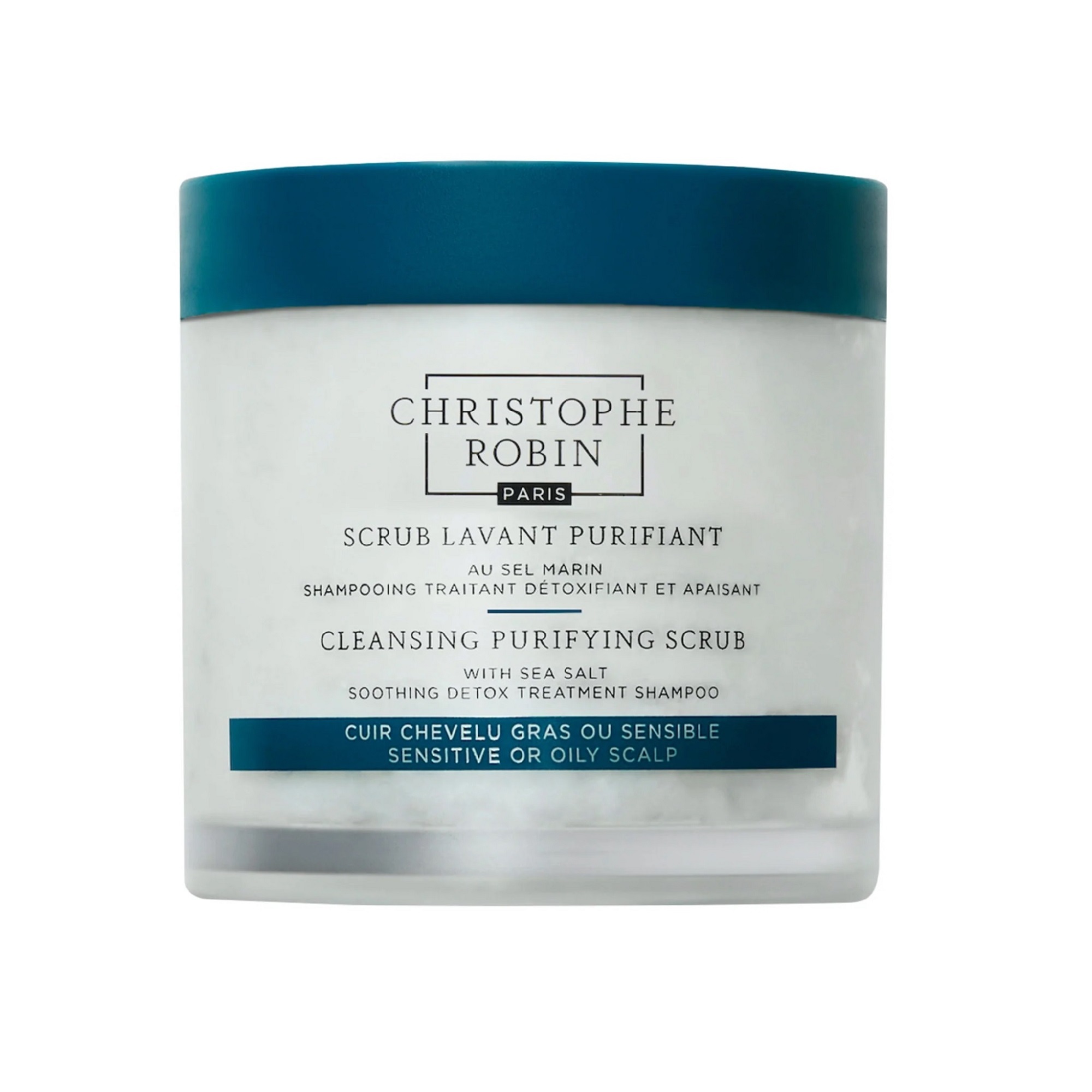 Christophe Robin海鹽舒緩頭皮潔淨霜 250ml