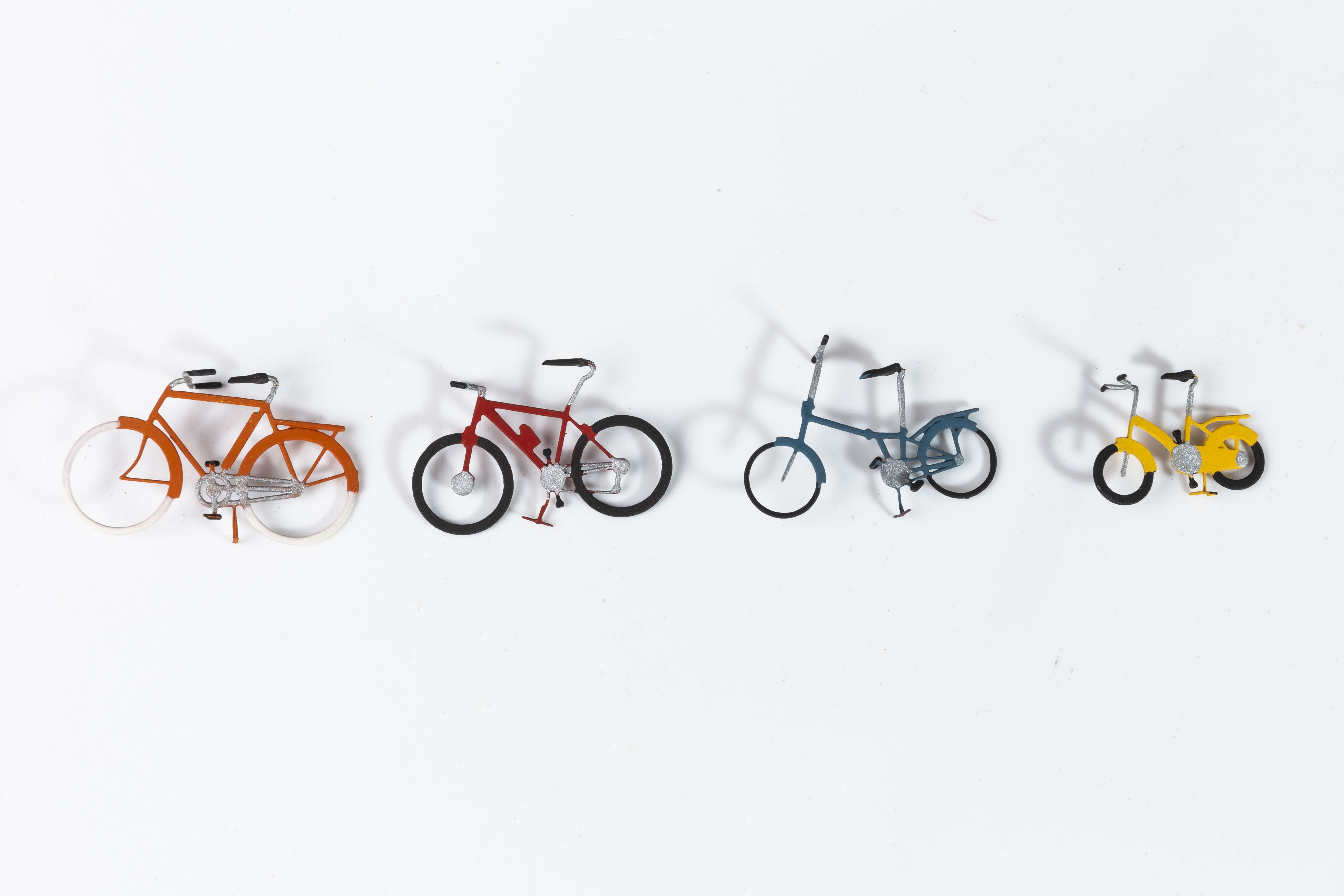 Artitec 387.01 HO規 Bicycles modern 現代腳踏車