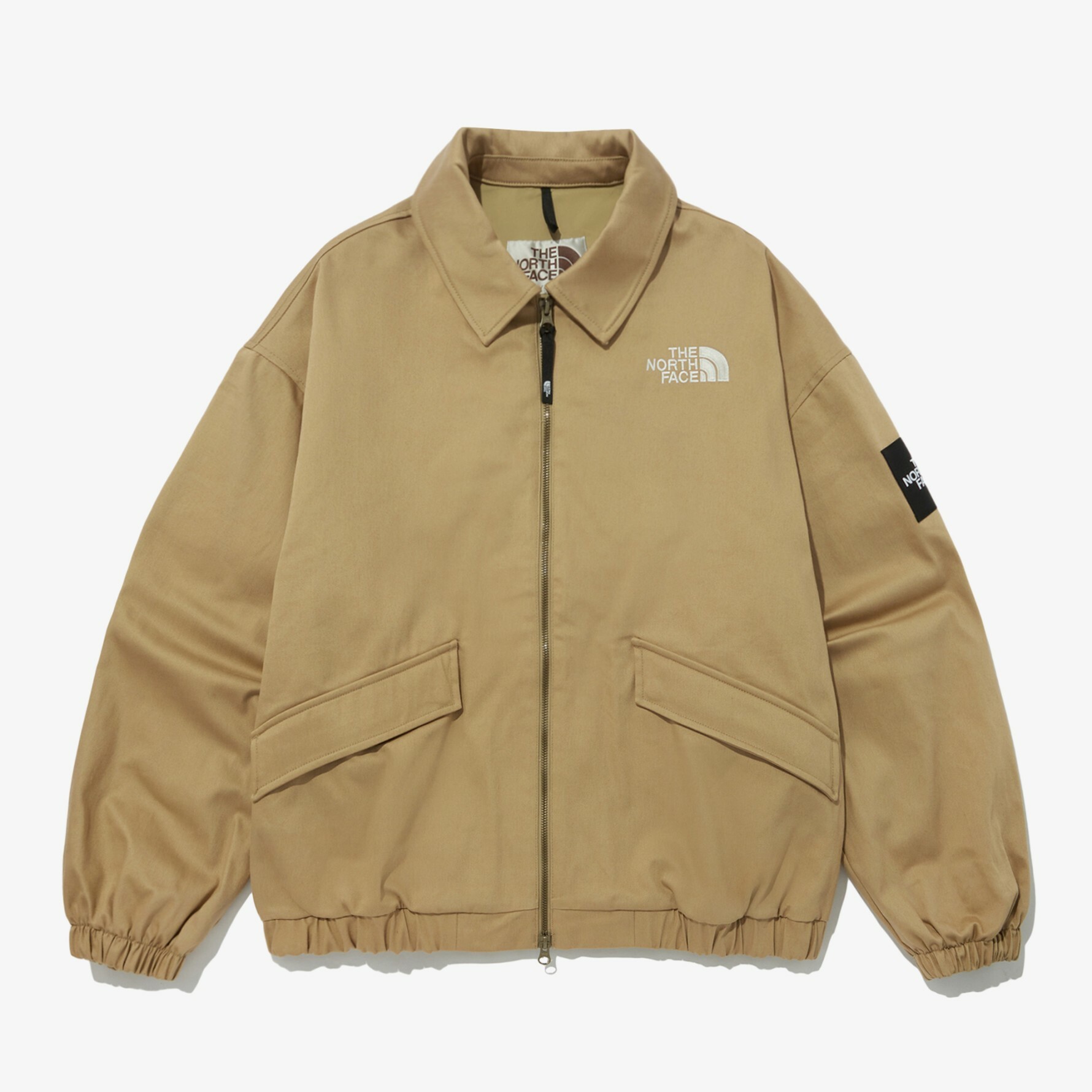THE NORTH FACE 白標 VILAN BLOUSON 有領外套 夾克 土黃 NJ3BP05K