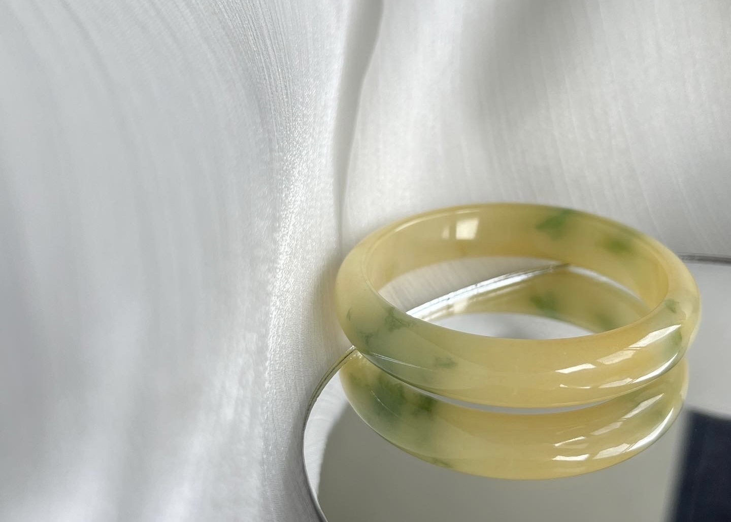 特色款黃加綠飄花正圈