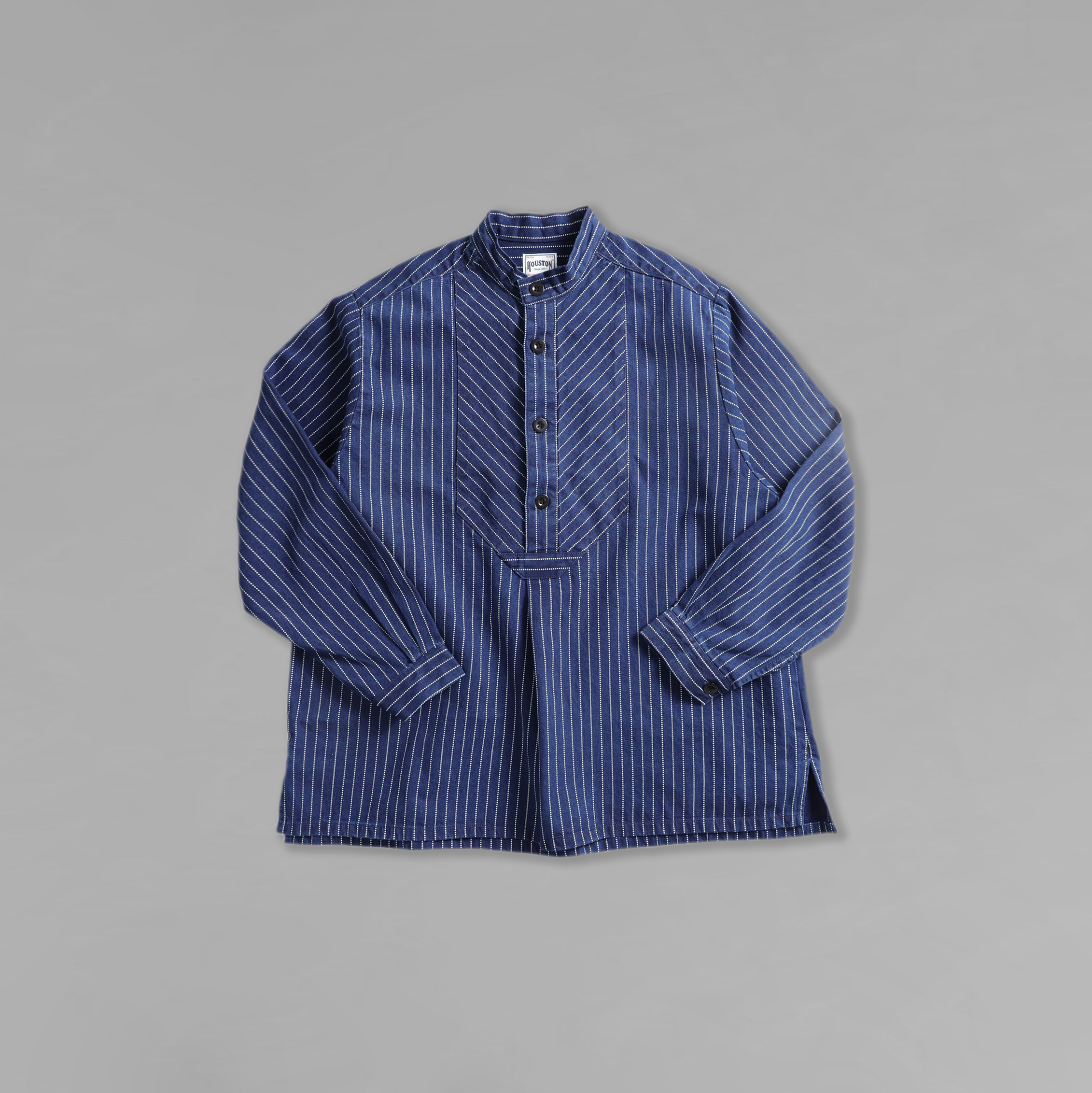 HOUSTON Wabash German Fisherman Shirt ╭ 2色 ╮