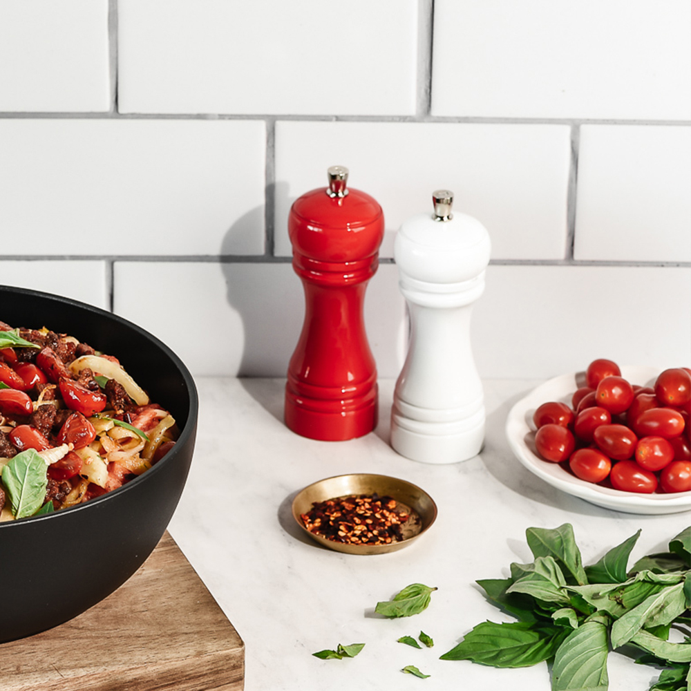 JAVA  l 胡椒粒/海鹽研磨罐 25CM l 白色