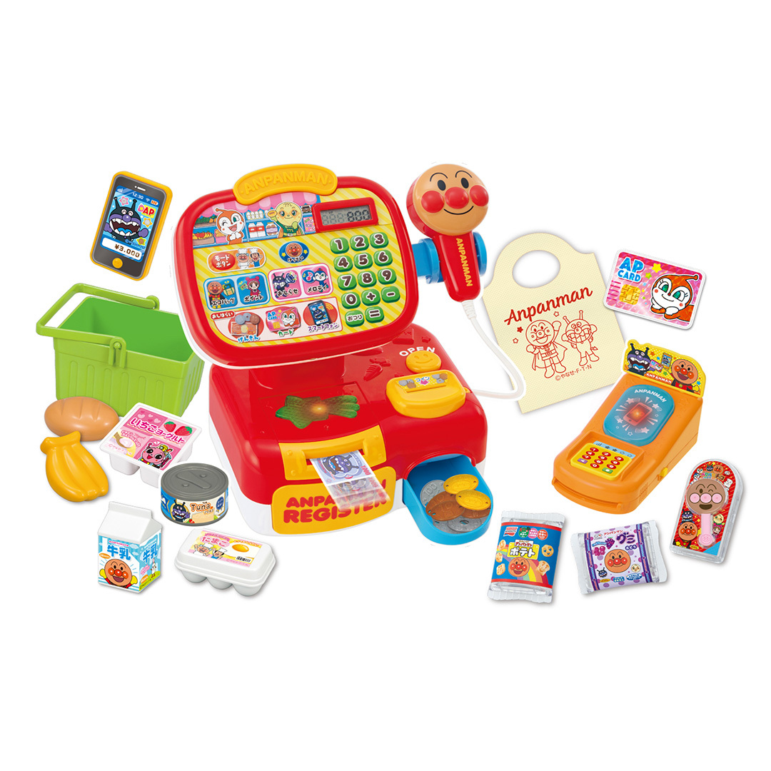 麵包超人豪華燈光音效收銀機